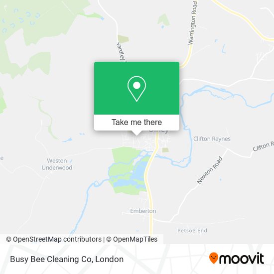Busy Bee Cleaning Co map