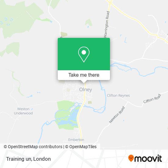 Training un map