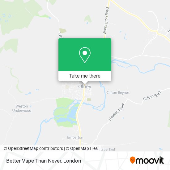 Better Vape Than Never map