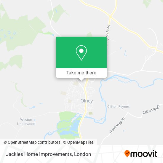 Jackies Home Improvements map