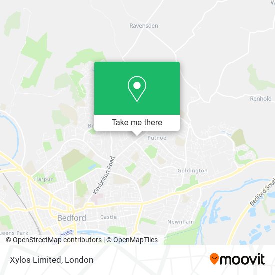 Xylos Limited map