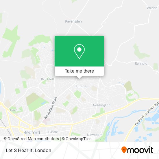 Let S Hear It map
