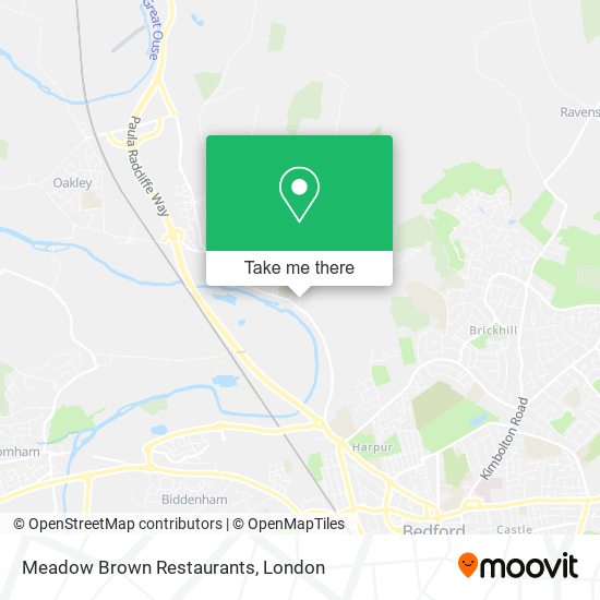 Meadow Brown Restaurants map