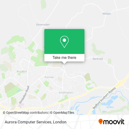 Aurora Computer Services map