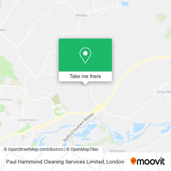 Paul Hammond Cleaning Services Limited map