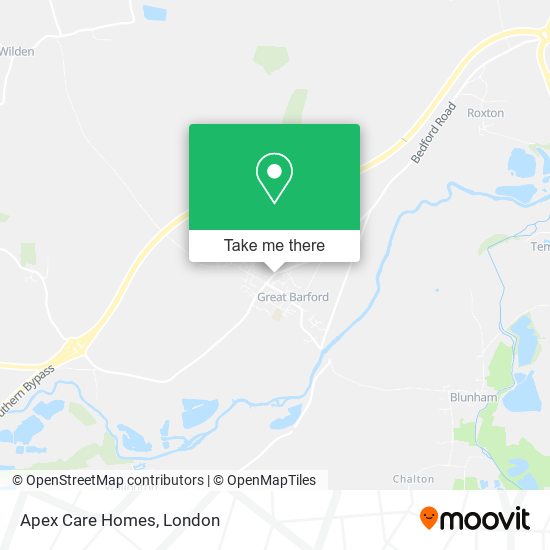 Apex Care Homes map