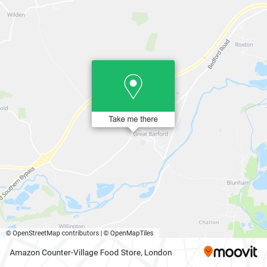 Amazon Counter-Village Food Store map