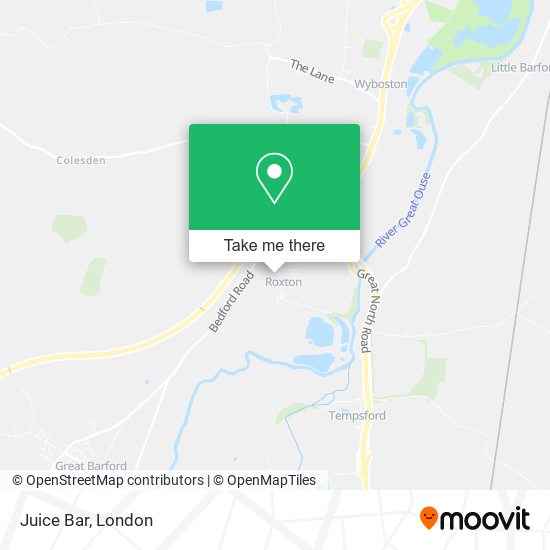 Juice Bar map