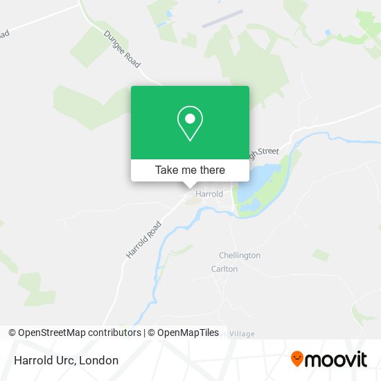 Harrold Urc map