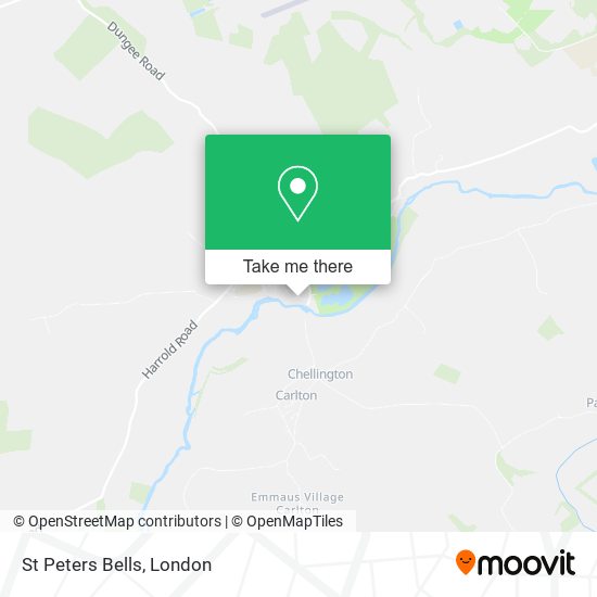 St Peters Bells map