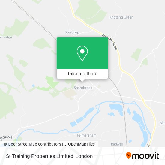 St Training Properties Limited map