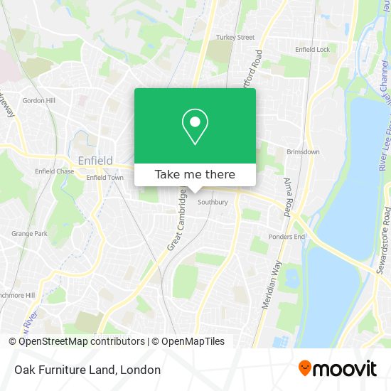 Oak Furniture Land map