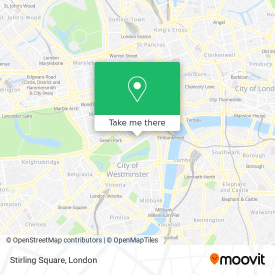 Stirling Square map