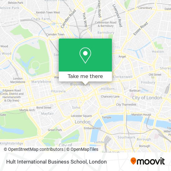 Hult International Business School map