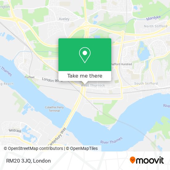 RM20 3JQ map