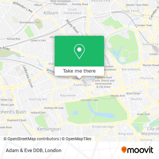 Adam & Eve DDB map
