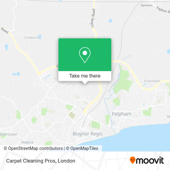 Carpet Cleaning Pros map