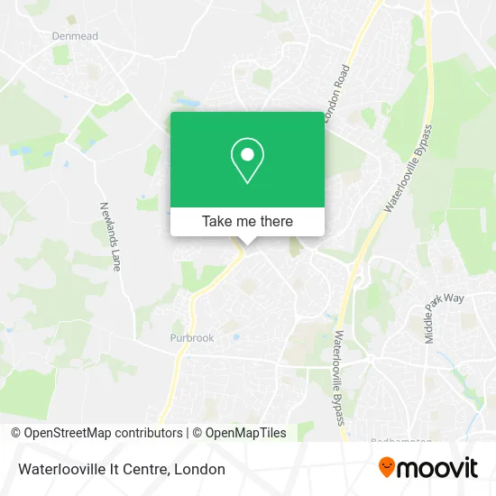 Waterlooville It Centre map