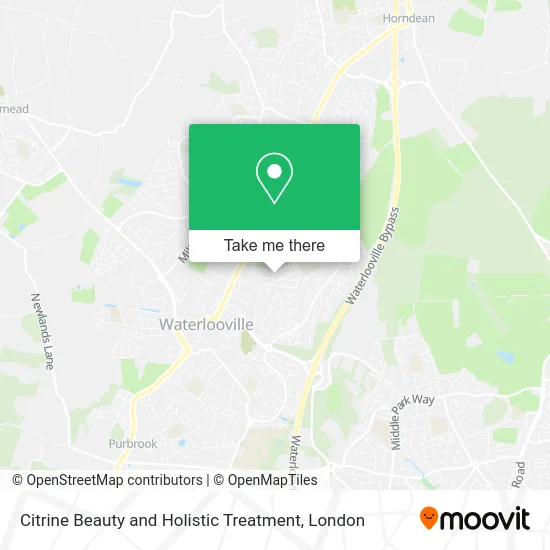 Citrine Beauty and Holistic Treatment map