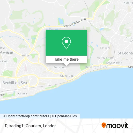 Djtrading1. Couriers map
