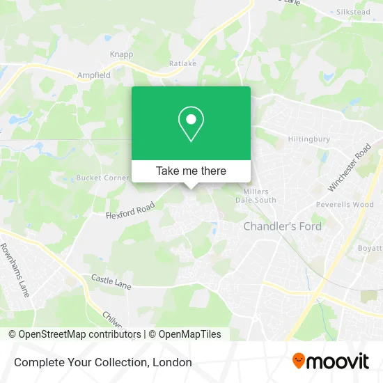 Complete Your Collection map