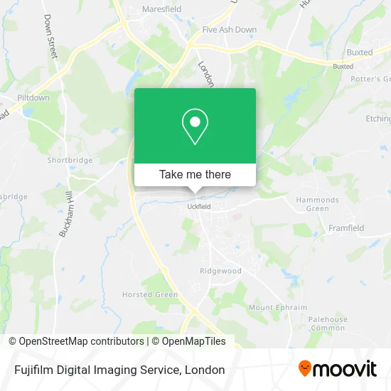 Fujifilm Digital Imaging Service map