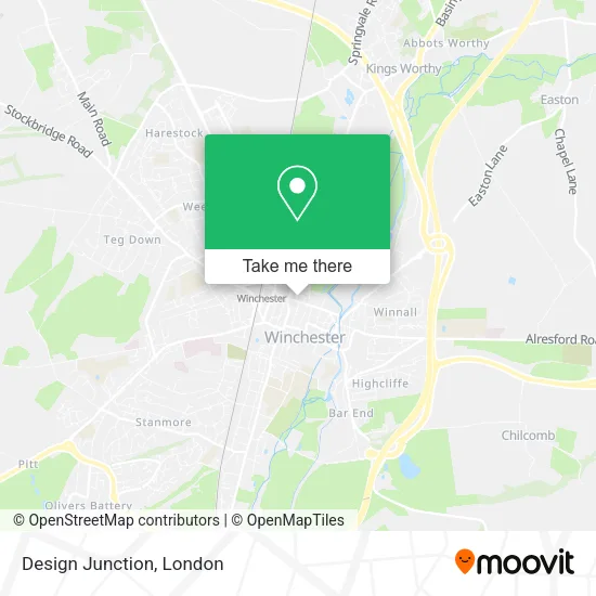 Design Junction map