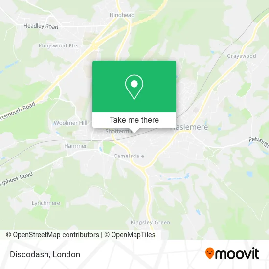 Discodash map