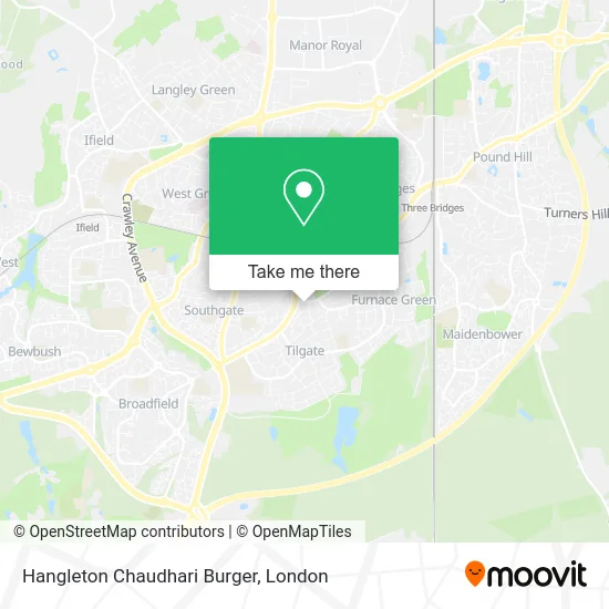 Hangleton Chaudhari Burger map