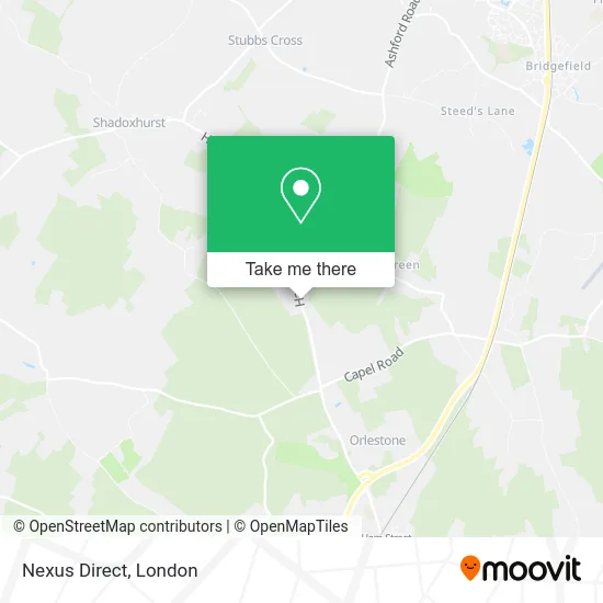 Nexus Direct map