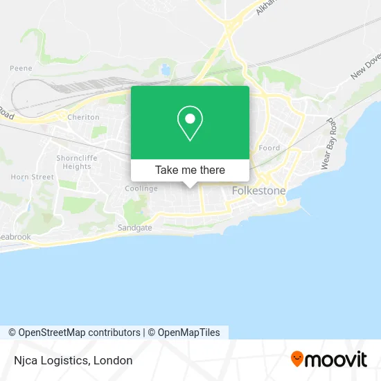 Njca Logistics map