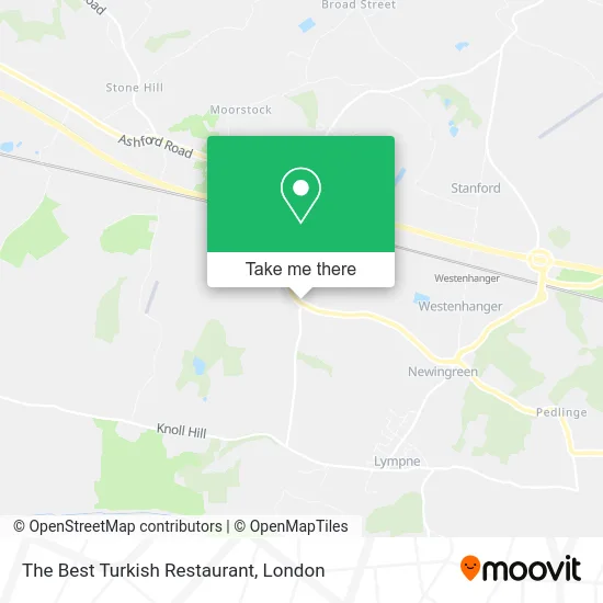 The Best Turkish Restaurant map