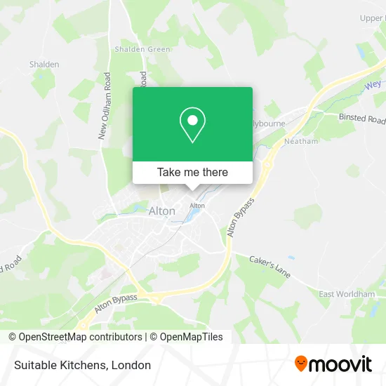 Suitable Kitchens map
