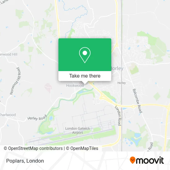 Poplars map