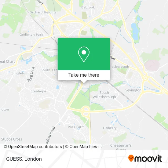 GUESS map