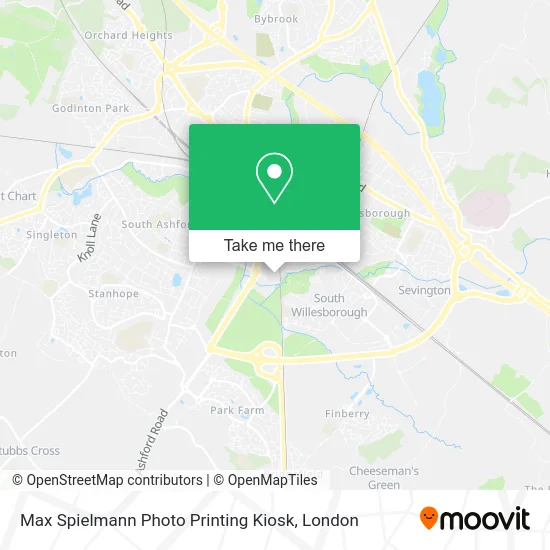 Max Spielmann Photo Printing Kiosk map