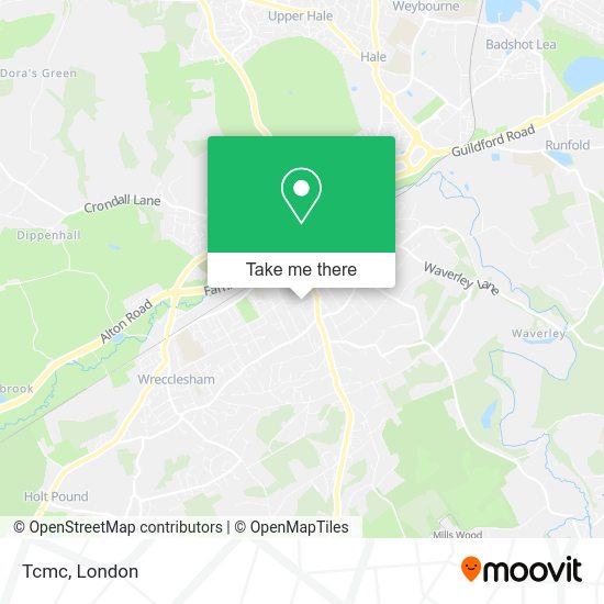 How to get to Tcmc in Waverley by bus or train?