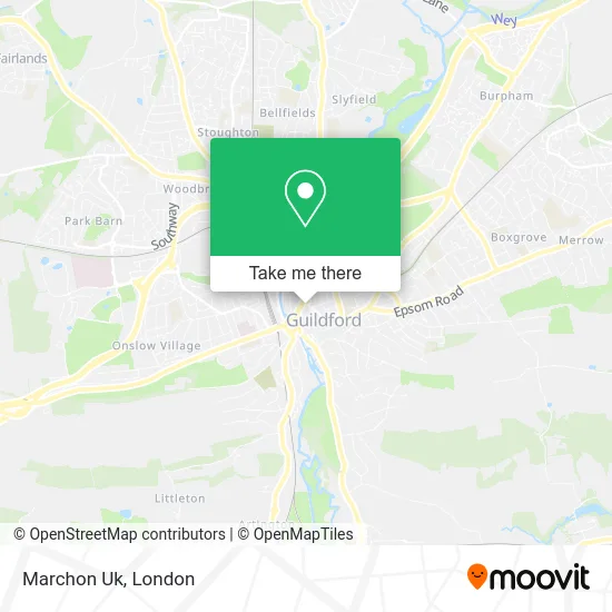 Marchon Uk map