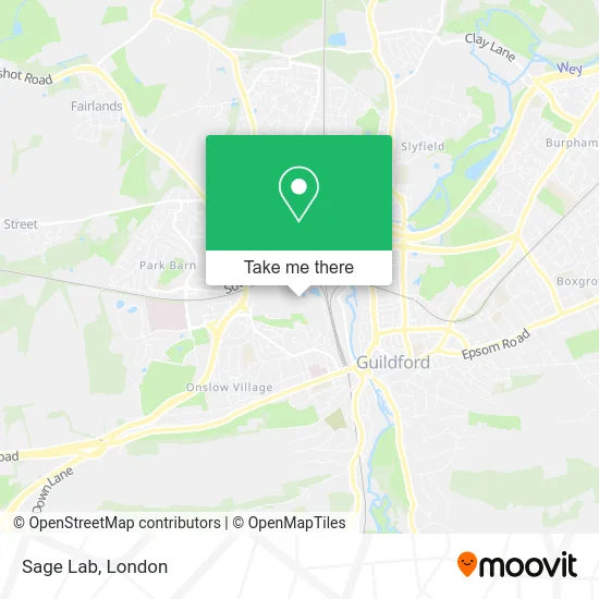 Sage Lab map
