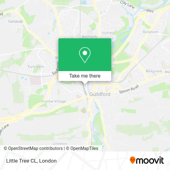 Little Tree CL map