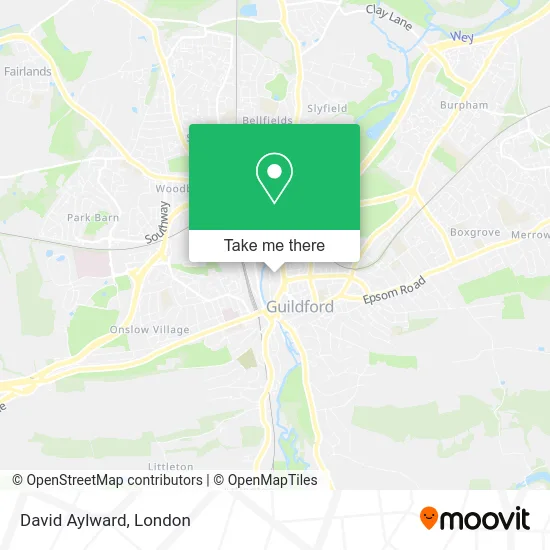 David Aylward map