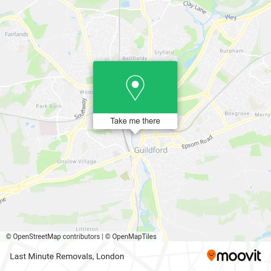 Last Minute Removals map