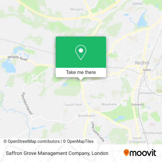 Saffron Grove Management Company map