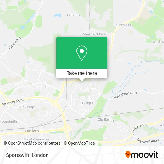 Sportswift map