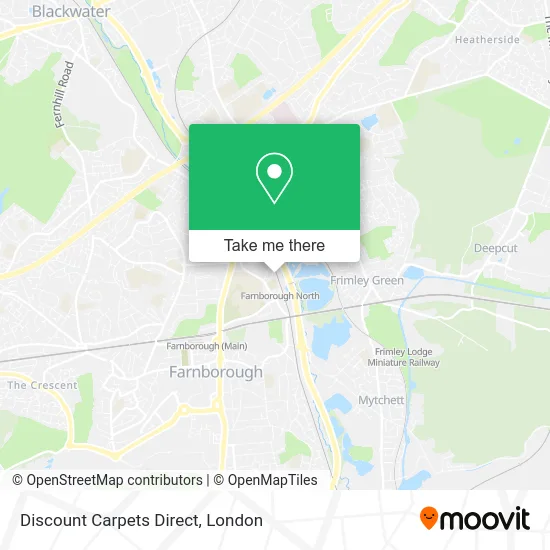 Discount Carpets Direct map