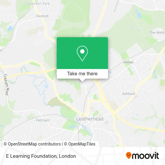 E Learning Foundation map