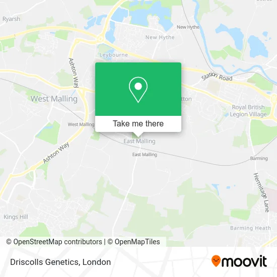 Driscolls Genetics map