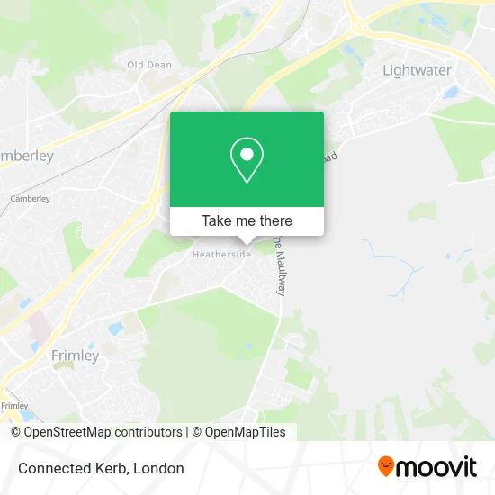 Connected Kerb map