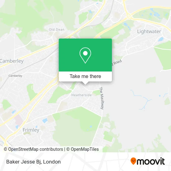 Baker Jesse Bj map