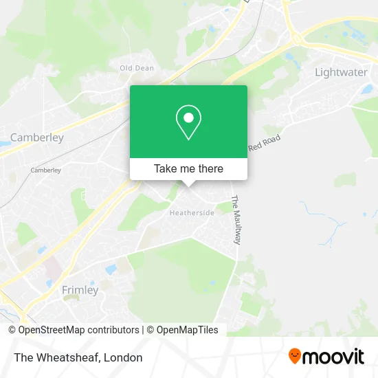 The Wheatsheaf map